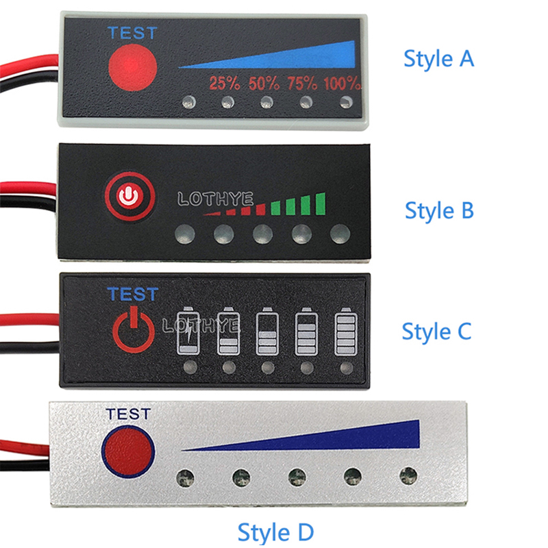 Battery Load Tester - 1S-7S 3.7-25.2V Intelligent Battery Display Lithium