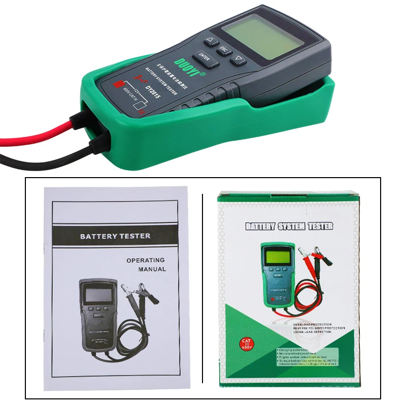 DUOYI DY2015 12V Car Battery T - Battery Load Tester review and price