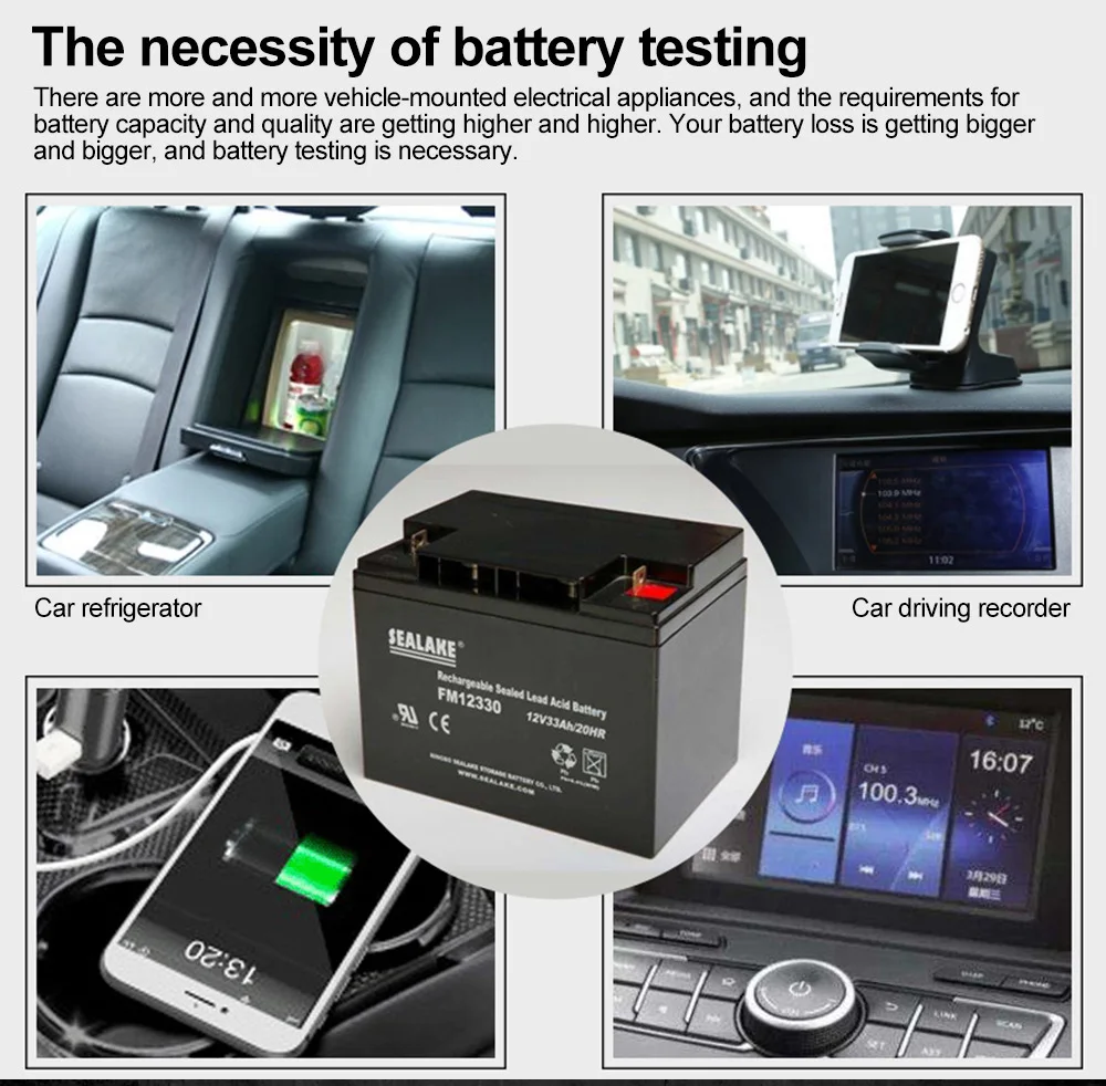 DUOYI DY2015 12V Car Battery T - Battery Load Tester review and price