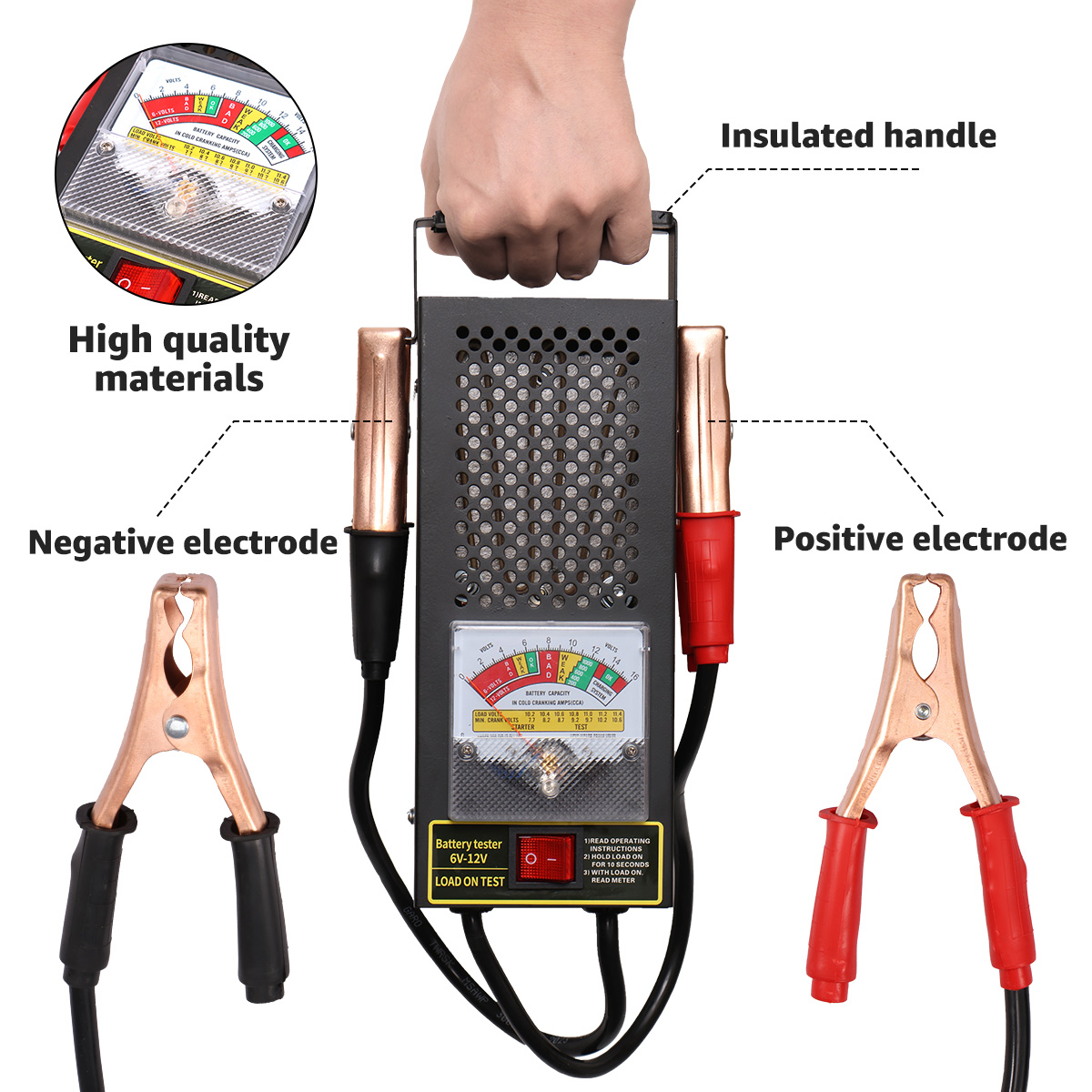 Car Battery Load Tester 6V-12V - Battery Load Tester review and price