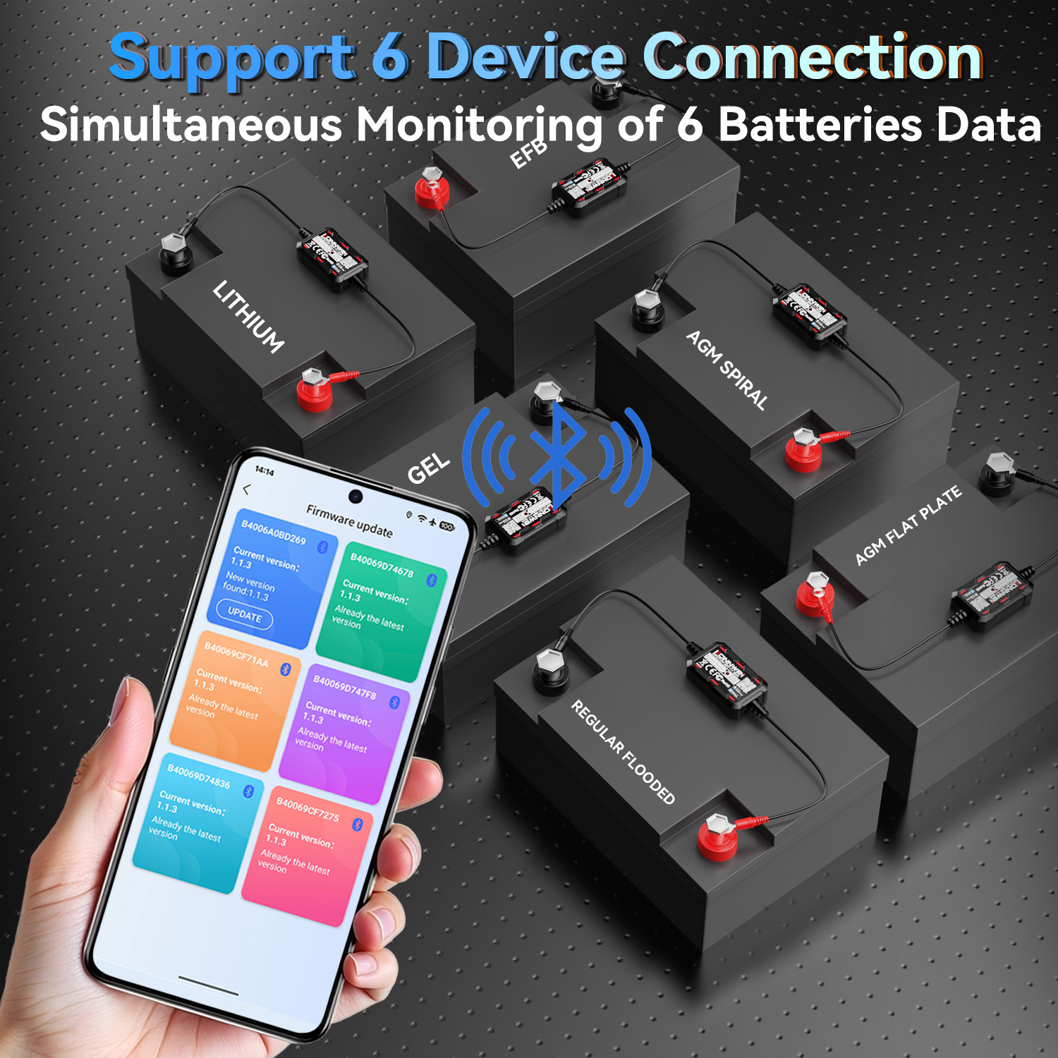 KONNWEI BK400 Bluetooth 5.2 Ca - Battery Load Tester review and price