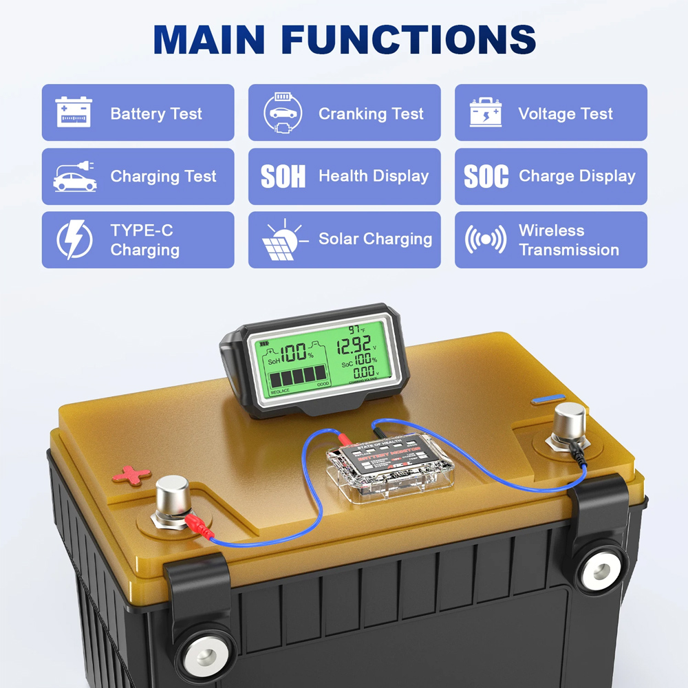 12V Battery Tester Battery Hea - Battery Load Tester review and price