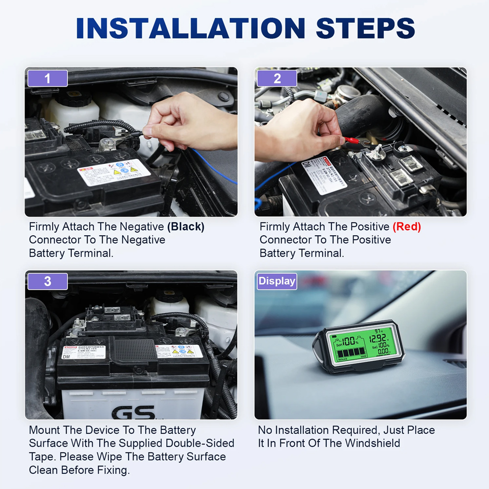 12V Battery Tester Battery Hea - Battery Load Tester review and price