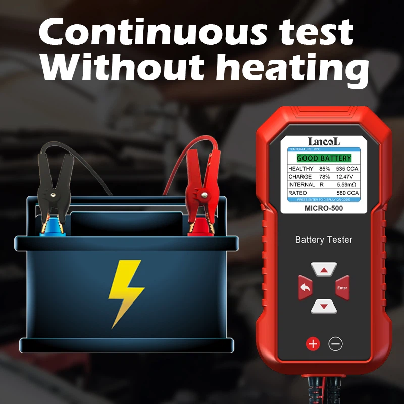 Lancol Micro 500 12V 24V Car B - Battery Load Tester review and price