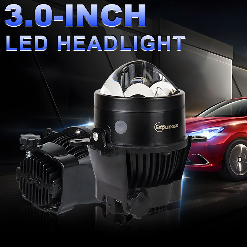 12V 24V 3Inch Bi-led Fog Light - Headlight Aiming Tool review and price