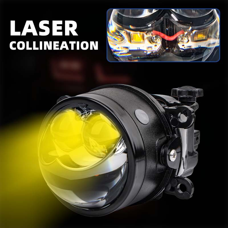12V 24V 3Inch Bi-led Fog Light - Headlight Aiming Tool review and price