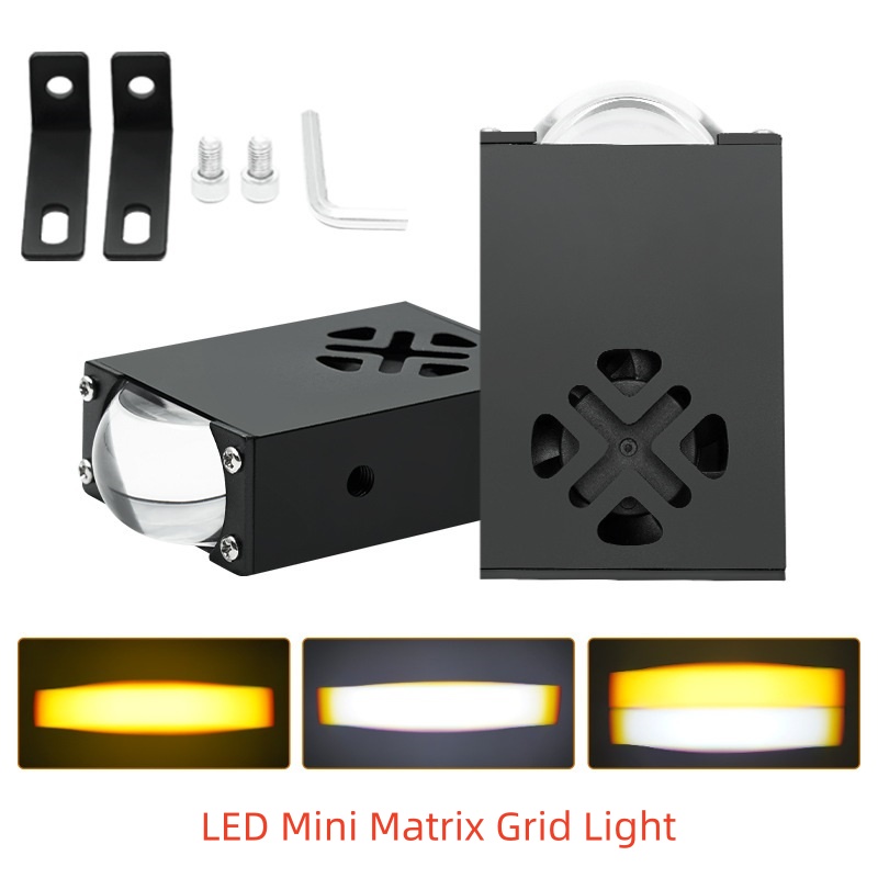 Car Grille Lights with Hidden  - Headlight Aiming Tool review and price