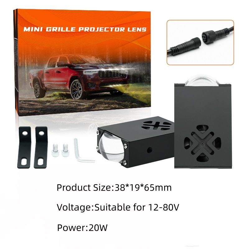 Car Grille Lights with Hidden  - Headlight Aiming Tool review and price